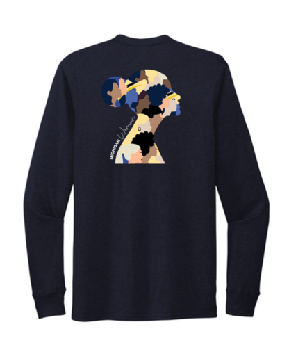 Allmade Unisex Tri-Blend Long Sleeve Tee - Image 4