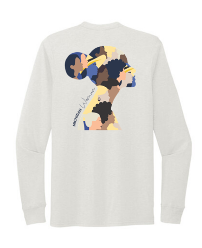 Allmade Unisex Tri-Blend Long Sleeve Tee - Image 2