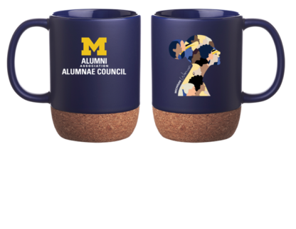 15oz Cork Bottom Ceramic Mug