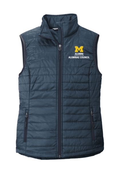 Women's Packable Puffy Vest - Image 3